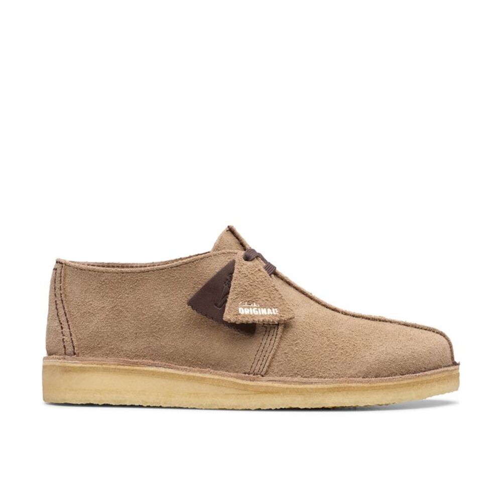 Clarks Mens Desert Trek Brown Shoes (NWT)